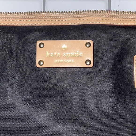 kate spade Bags Nwot Kate Spade Kennedy Nylon Black Laptop Shoulder